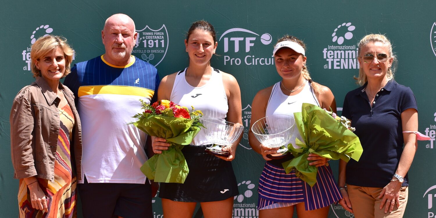 Premiazione doppio Itf Brescia 2022 – foto GAME